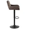 lot de 2 tabourets de bar en velours tabouret de bistrot Voir les images du produit 6