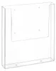 DIN A4 Wandprospekthalter im Hochformat aus Acrylglas / Produktbild-Vorschau 1