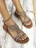 ASKSA Damen Glitzer Sandalen Sommer, Strass Sandalen Produktbild-Vorschau 2