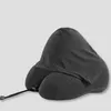 Nackenkissen, Reisekissen mit Haube, Memory Foam Produktbild-Vorschau 3