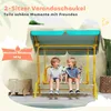 AIYAPLAY Kinder Hollywoodschaukel, 2-Sitzer Kinderschaukel Produktbild-Vorschau 5