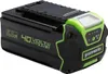 A studio shot of a Greenworks 40V 5Ah lithium-ion battery pack. Anteprima dell’immagine prodotto
