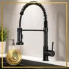 Küchenarmatur schwarz flexibel 53 cm 2 Strahlarten Produktbild-Vorschau 5