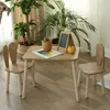 Montessori Tisch und Stuhl Set aus Holz für Kinder – Produktbild-Vorschau 1