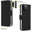 Accezz Wallet TPU Klapphülle iPhone 13 Pro - Schwarz Produktbild-Vorschau 5