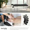 Table de massage 2 zones avec rouleaux de massage - noir Voir les images du produit 7