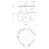 Globo Lighting Deckenleuchte Metall messingfarben matt, 3x Produktbild-Vorschau 7