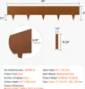 Bordure de jardin VEVOR en acier, pack de 6 40 x 8 pouces, Voir les images du produit 7