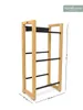 holz4home® Getränkekistenregal aus Bambus I 3 Kisten I Produktbild-Vorschau 6