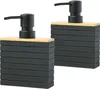 BUDDLEY Seifenspender Mattschwarz, 2er Set Seifenspender, Produktbild-Vorschau 1