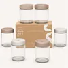 Deleca Overnight Oats Gläser 6er Set 500 ml, Vorratsgläser Produktbild-Vorschau 3