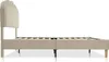 Letto imbottito Flieks 140x200cm con rete a doghe, letto Anteprima dell’immagine prodotto 10