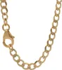 Goldkette Panzerkette Länge 70cm - Breite 3,9mm - 585-14 Produktbild-Vorschau 1