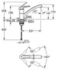GROHE StartGo Einhand-Spültischbatterie 1/2" flacher Produktbild-Vorschau 7