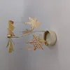 DECOLED Anjelské zvonenie, 8 x 13 cm, vločky, zlaté Náhľad obrázku produktu 6