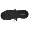 The bottom view of a black shoe. Produktbild-Vorschau