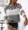 ASKSA Damen Strickpullover Langarm Rundhals Sweater Produktbild-Vorschau 2