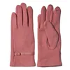 Clayre & Eef Winterhandschuhe 8x24 cm Rosa Baumwolle Produktbild-Vorschau 1