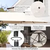 Slnečník Sunny dvojitý 48 mm s kľukou krémovo biely 460 x Náhľad obrázku produktu 6