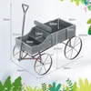 COSTWAY Blumenständer Holzwagen Pflanzwagen Blumenwagen mit Produktbild-Vorschau 7