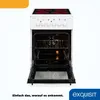 Exquisit ECM 5-4 Elektro-Standherd | Glaskeramik | Ober- / Produktbild-Vorschau 4