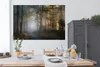 MuchoWow® Poster Wald - Nebel - Bäume - Waldweg - Natur - Produktbild-Vorschau 3