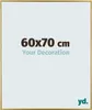A marketing image showing a frame size and a logo. Produktbild-Vorschau