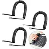 5 Meter RJ9 Spiralkabel, 3-pcs Telefonleitung, perfekt Produktbild-Vorschau 1