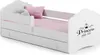 Łożko dziecięce FALA z szufladą i barierką 160x80 Princess Podgląd zdjęcia produktu 1