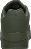 The back view of a single green sneaker. Náhled obrázku produktu