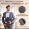 ONVAYA® Konferenzmappe A4 mit Reißverschluss & Ringbuch | Produktbild-Vorschau 3