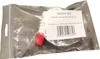 A product in a clear plastic bag with a white label. Produktbild-Vorschau