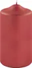 Fink Stumpenkerze  metallic rot Produktbild-Vorschau 1