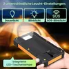 Solar-Powerbank 8.000 mAh IP65: Robust, 2x USB-A, LED-Licht Produktbild-Vorschau 5