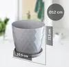 Plastový květináč KADAX "Amily", květináč s podšálkem. Náhled obrázku produktu 2