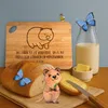 Mr. & Mrs. Panda Holzbrett Wombat - Transparent - Geschenk, Produktbild-Vorschau 4