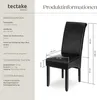 tectake® Esszimmerstuhl gepolstert mit Kunstlederbezug 44 x Produktbild-Vorschau 5