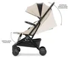KINDERKRAFT SELECT Passeggino sportivo Pilot 2 Beige Anteprima dell’immagine prodotto 4