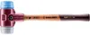 HALDER SIMPLEX Schonhammer Ø 50 mm TPE-soft blau / TPE-mid Produktbild-Vorschau 3