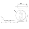 BRILLIANT LED Tischleuchte CHAUMONT | Tischlampe aus Produktbild-Vorschau 7