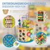 Joyz Kostka motoryczna 8 w 1 Drewno, zabawki Montessori Podgląd zdjęcia produktu 4
