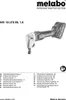 Metabo NIV 18 LTX BL 1.6, 400 g, Power-Stanzgerät, Schwarz, Produktbild-Vorschau 15