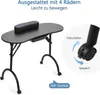 Bettizia Klappbarer Maniküretisch 90 x 37 x 70 cm mit Produktbild-Vorschau 4