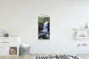 MuchoWow® Textilposter Wasserfall - Natur - Wasser 60x120 Produktbild-Vorschau 2