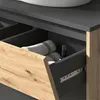 Dolní skříňka pod dřez Vicco Edelin Antracit/Artisan 80 x Náhled obrázku produktu 4