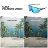 ROCKBROS Lunettes de soleil polarisées vélo Lunettes de Voir les images du produit 5
