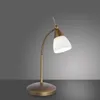 PINO Paul Neuhaus Stolní lampa, starožitná mosaz 1xG9 3W Náhled obrázku produktu 6