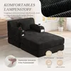 okwish Einzel Sofa mit 4 Seitentaschen und Getränkehaltern, Produktbild-Vorschau 6
