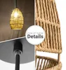 Pendelleuchte Wohnzimmer Boho Korbleuchten Pendellampe Produktbild-Vorschau 4