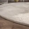 Teppich Rund Fellteppich Kunstfell Plüsch Bettvorleger Produktbild-Vorschau 2